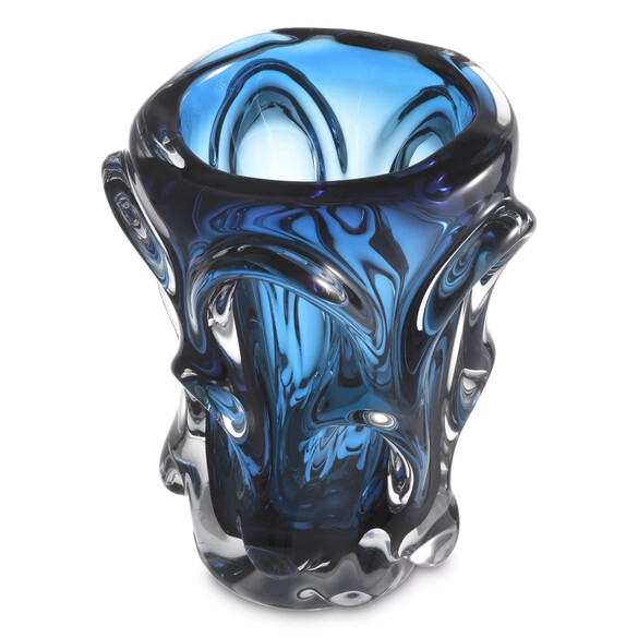 EICHHOLTZ Aila S Vase, Blau