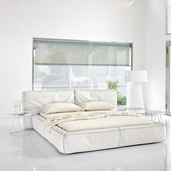 Bonaldo FLUFF OPEN Designer Bett mit Bettkastenfunktion